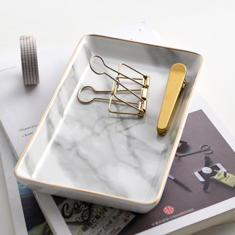 Marble Ceramic Tray