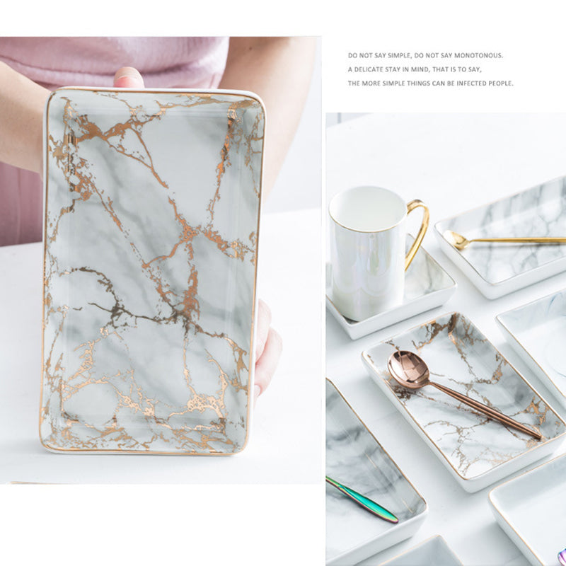 Marble Ceramic Tray