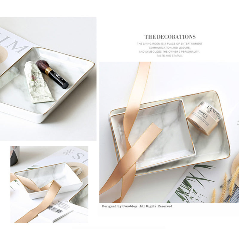 Marble Ceramic Tray